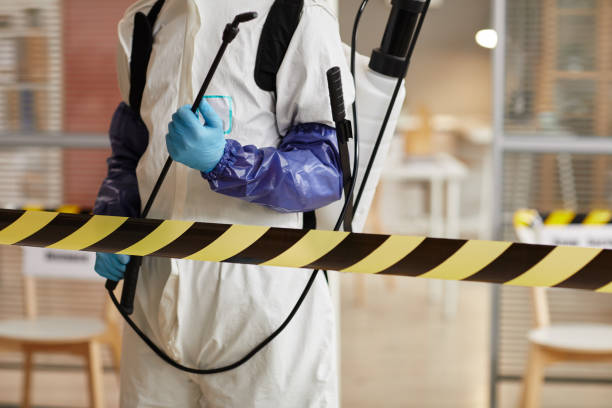 Professional Blood Cleanup technician working in Northfield, MN